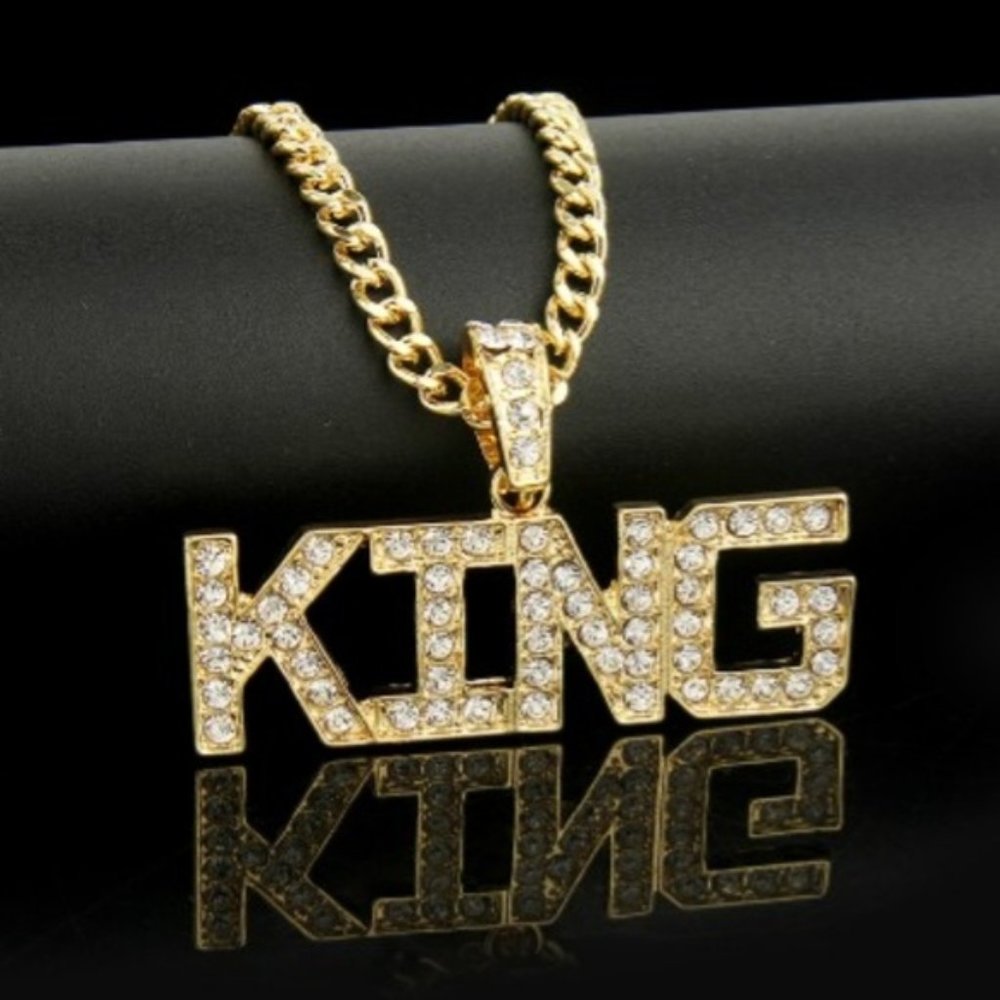 Brand New Iced Out King Chain Necklace